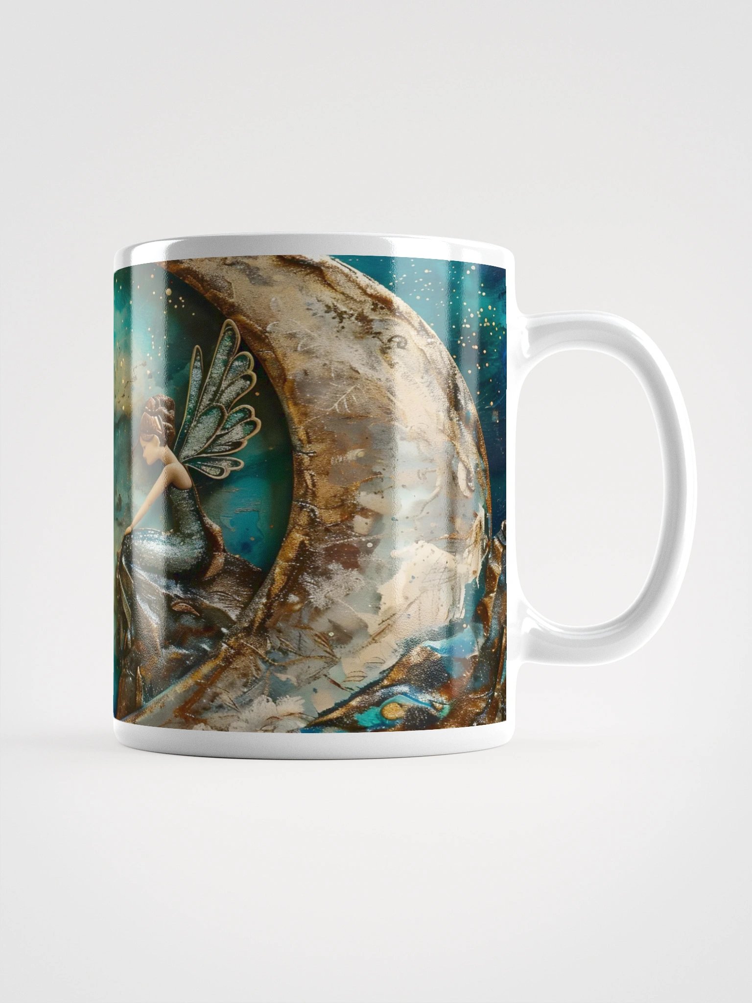Starry Fairy White Glossy Mug product image (1)