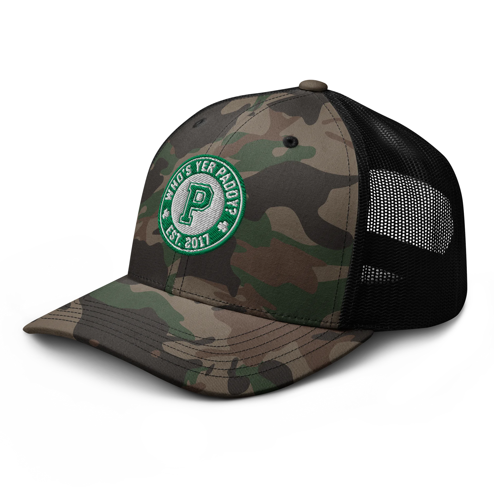 Team Paddy Hat Camo / Green & White SBUX Colorway product image (4)