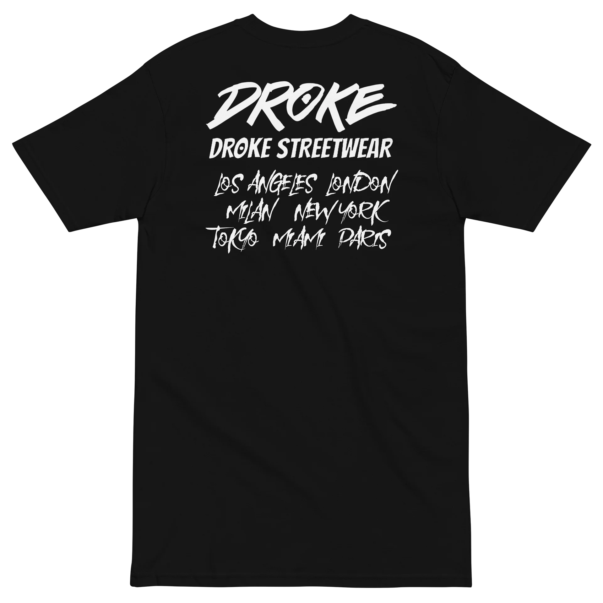 DROKE - RAGGAE Dark Box Graphic T-shirt product image (6)