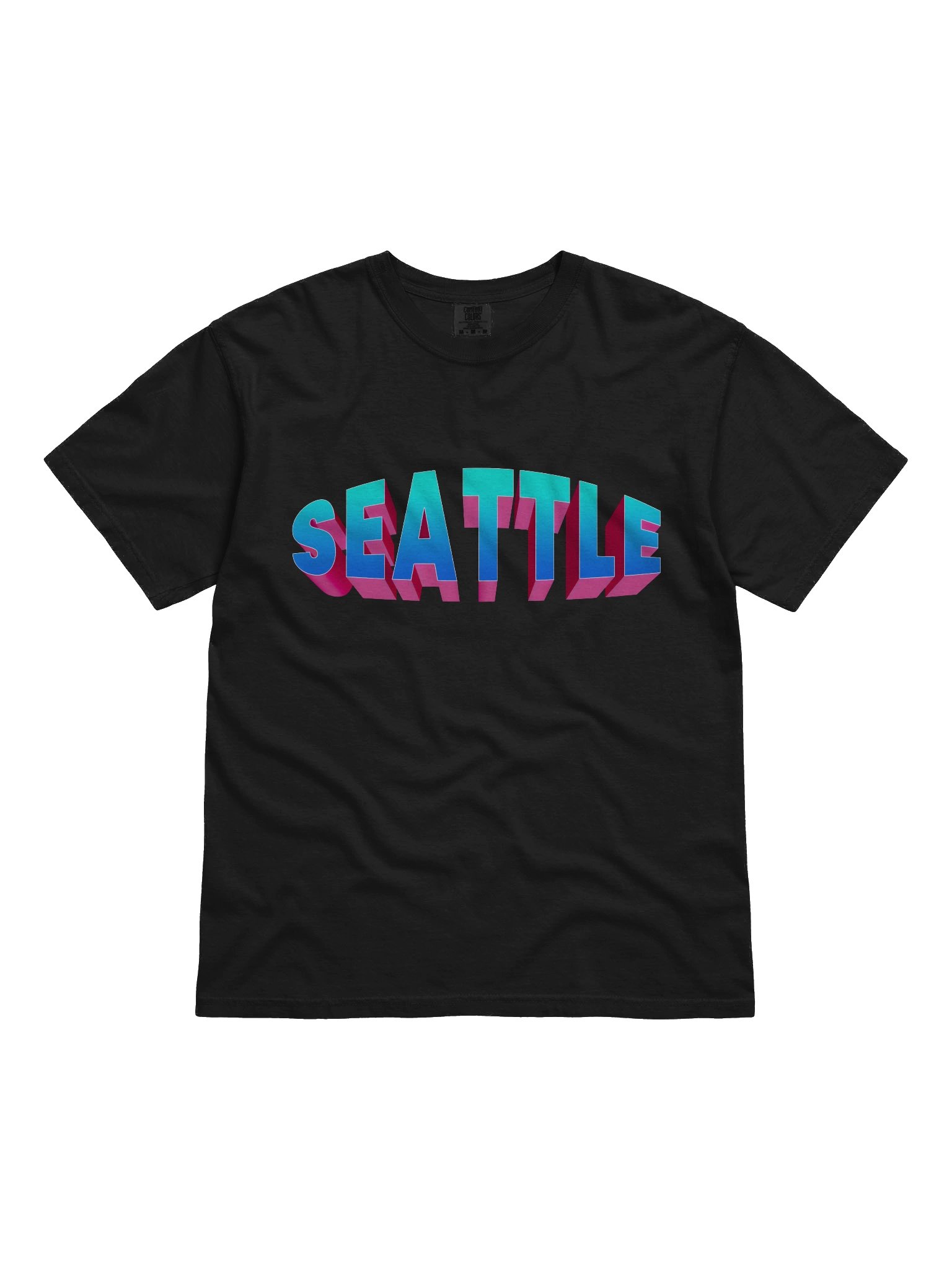SEATTLE 3D Gradient Arc Tee product image (1)