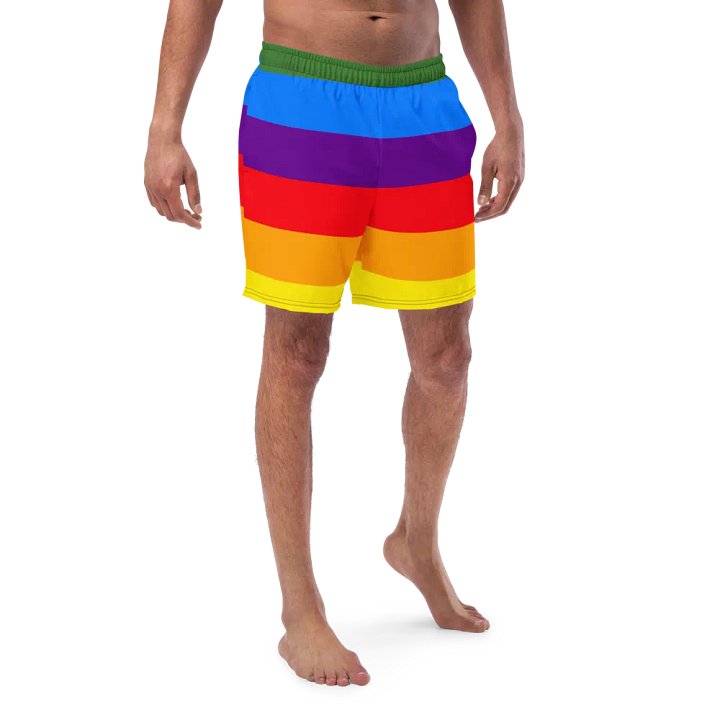 All-Over Print Swim Trunks product image (1)