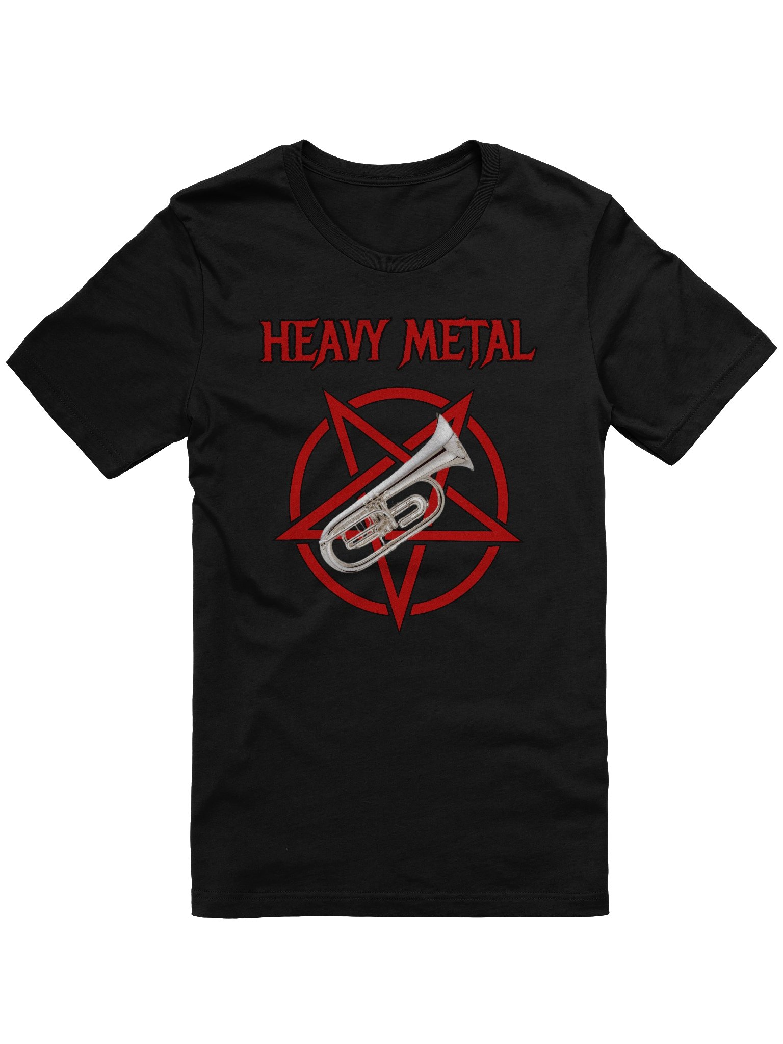 Heavy Metal Marching Baritone Tee product image (1)
