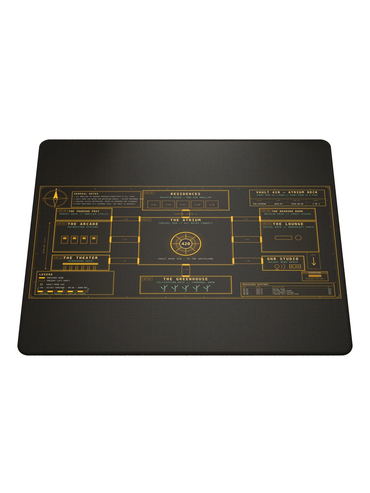 Atrium Deck Mouse Pad product image (3)
