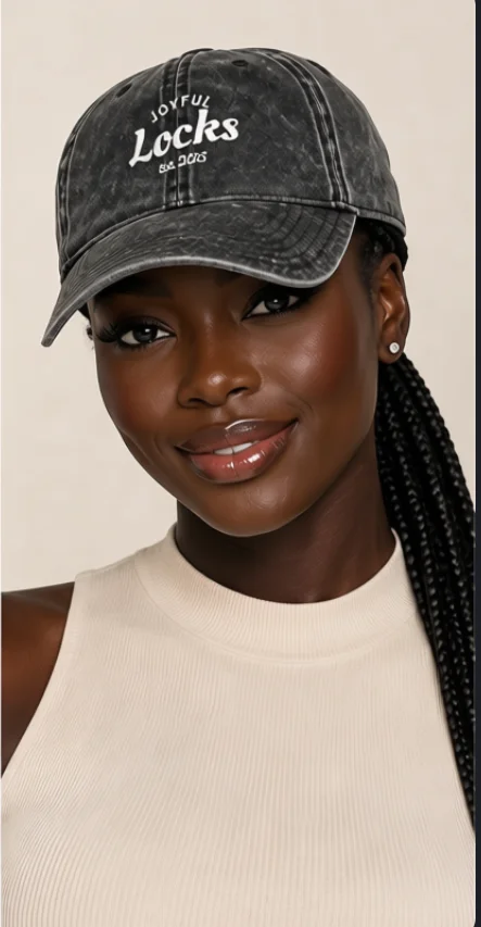 Embroidered Joyful Locks Cap product image (2)