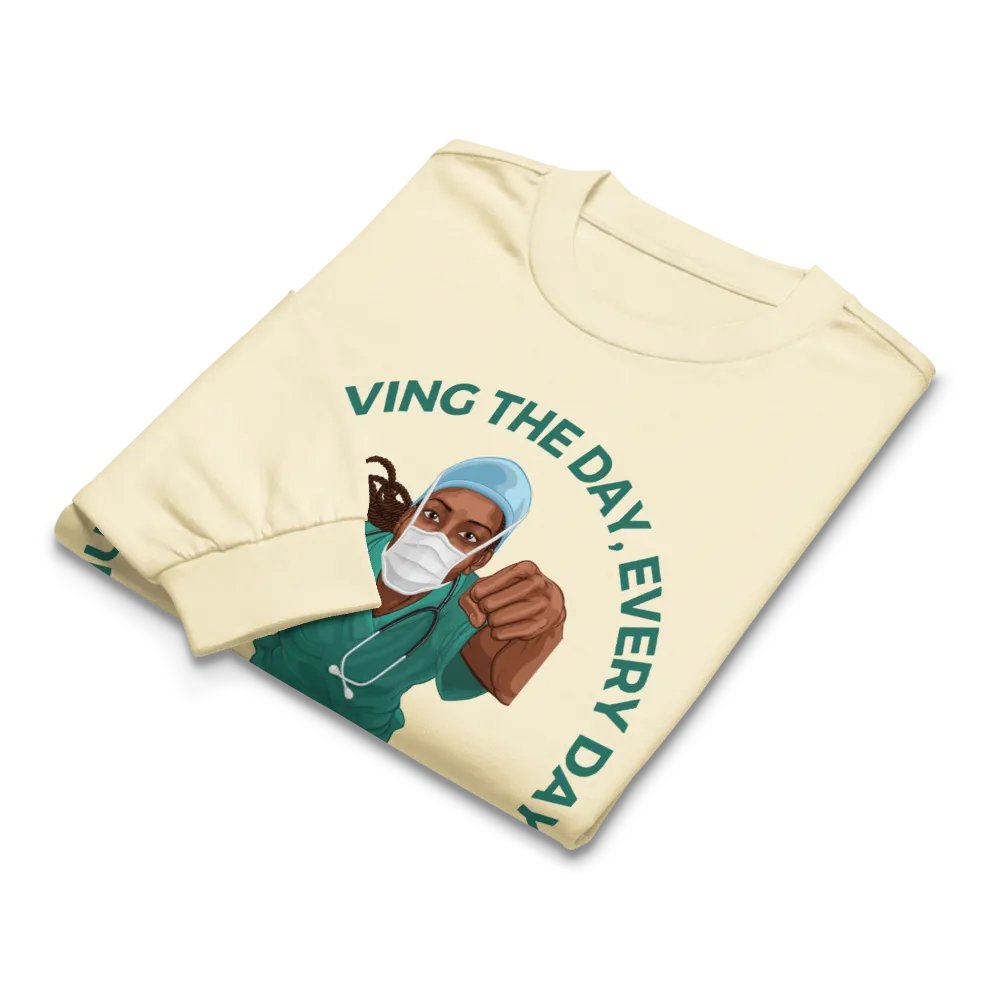 Superhero Nurse Long Sleeve Shirt product image (5)