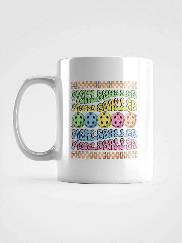 Pickleballer Colorful Mug product image (1)