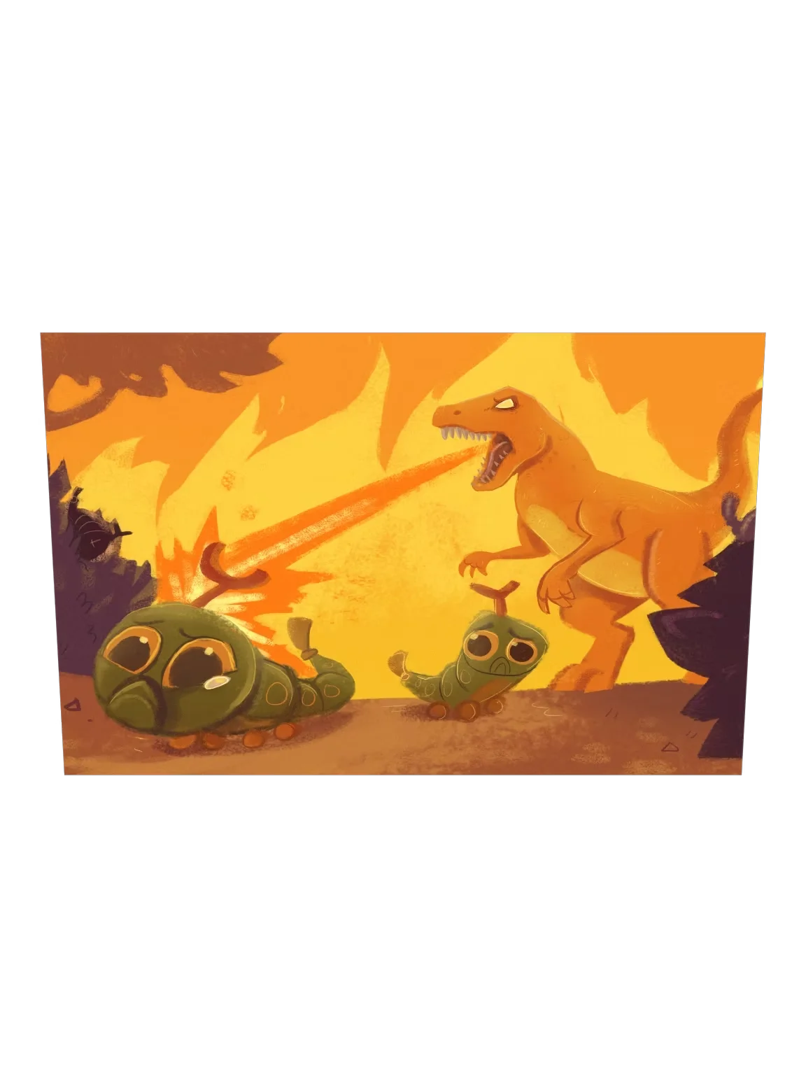 "Lizard's Destruction" - Poster product image (2)