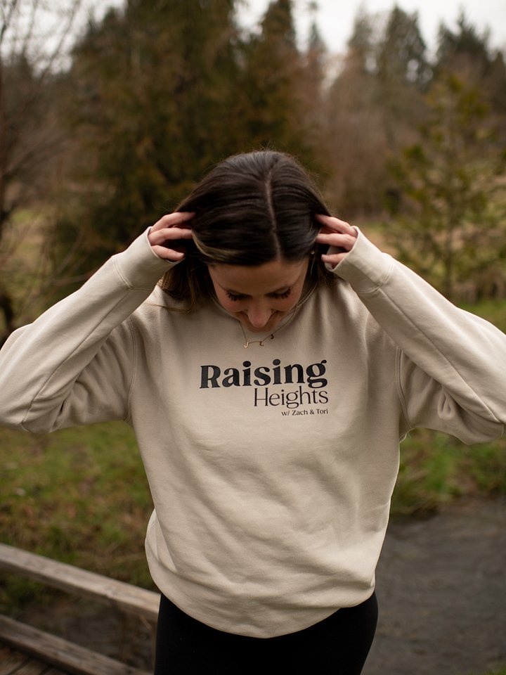 Raising Heights Vintage Pigment Dyed Crew Sweatshirt product image (1)