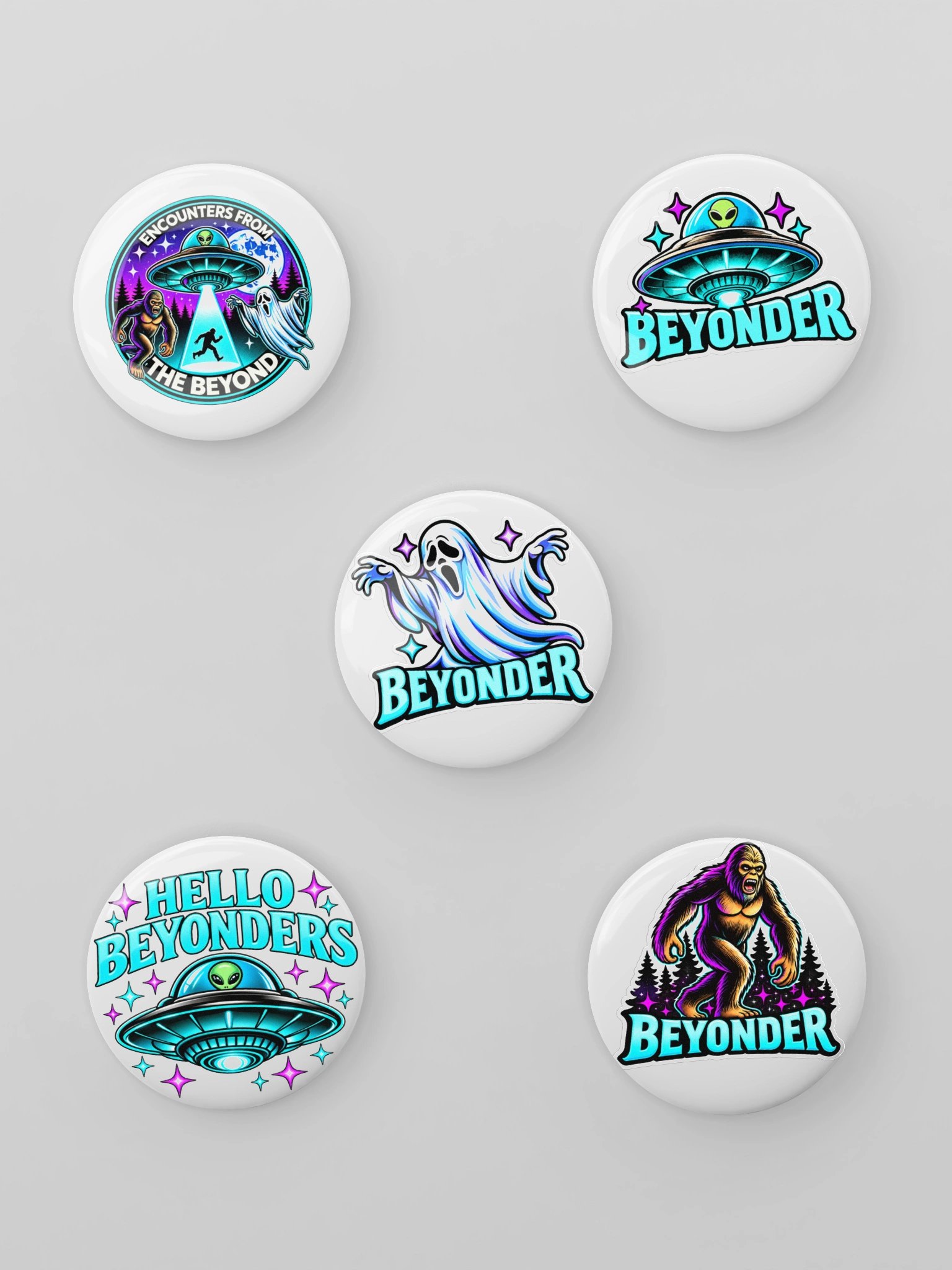 Encounters from the Beyond - Button Set product image (1)