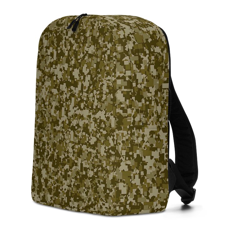 Pixelated Camo Custom Backpack product image (2)