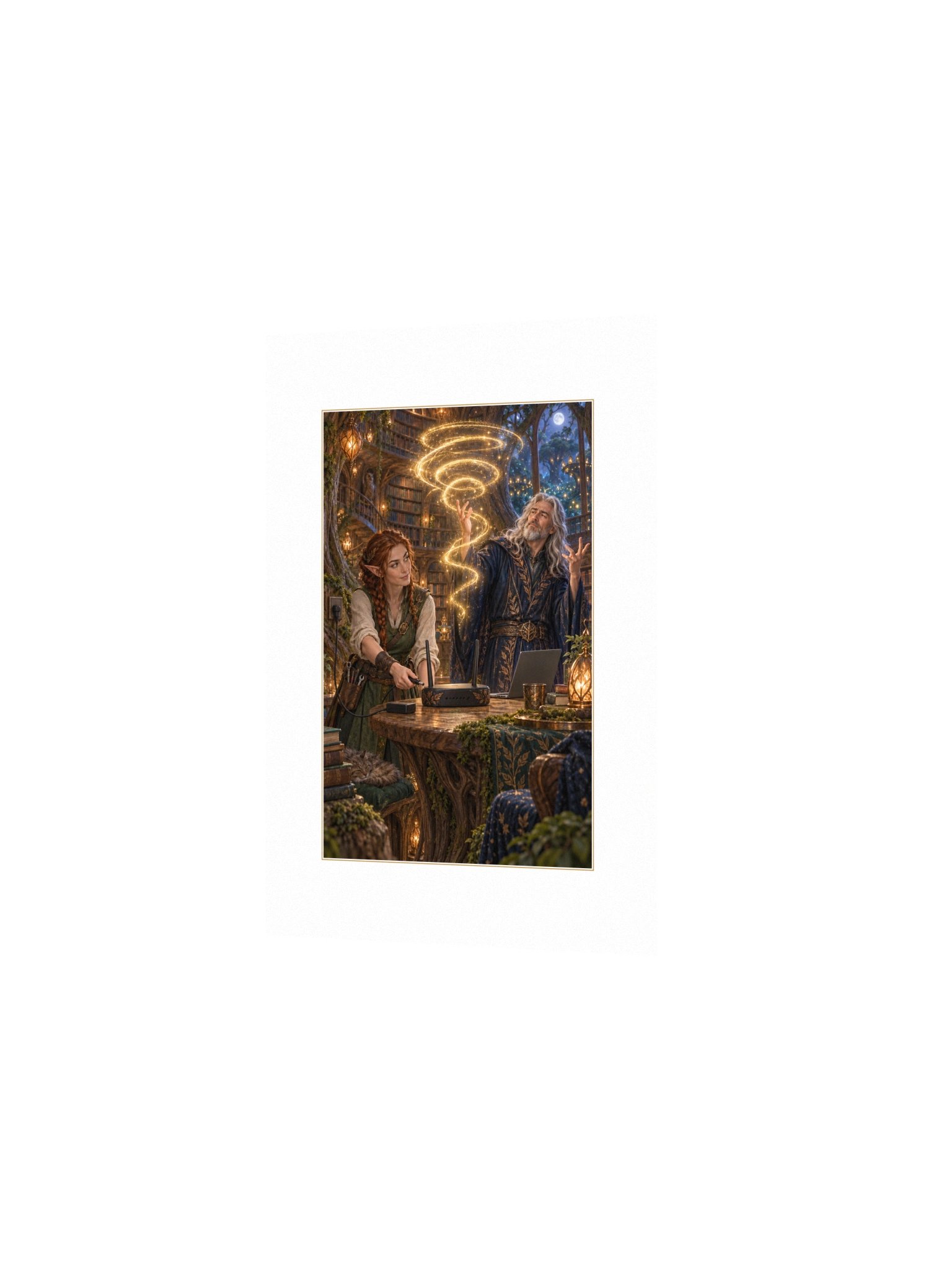 Wizard Hotspot Small Art Print product image (2)