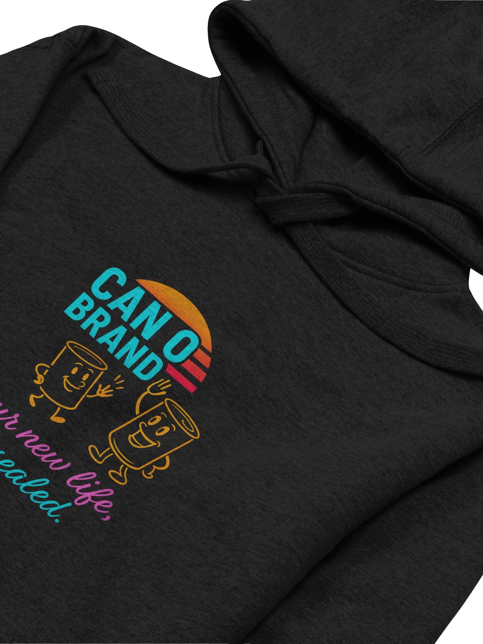 🕶️ CAN O’ Brand Retro Neon Hoodie product image (3)
