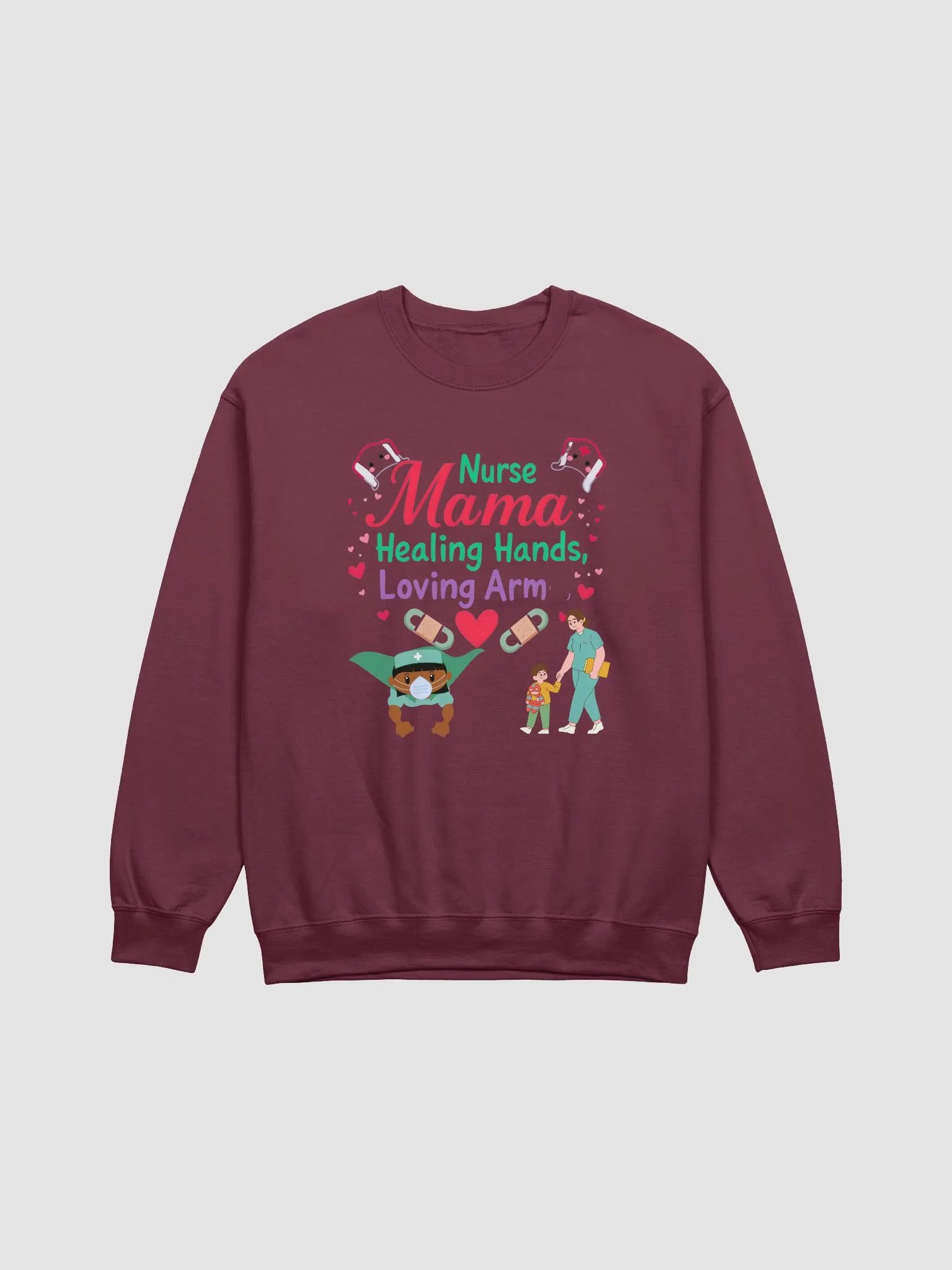 Nurse Mama Healing Hands Sweatshirt product image (1)