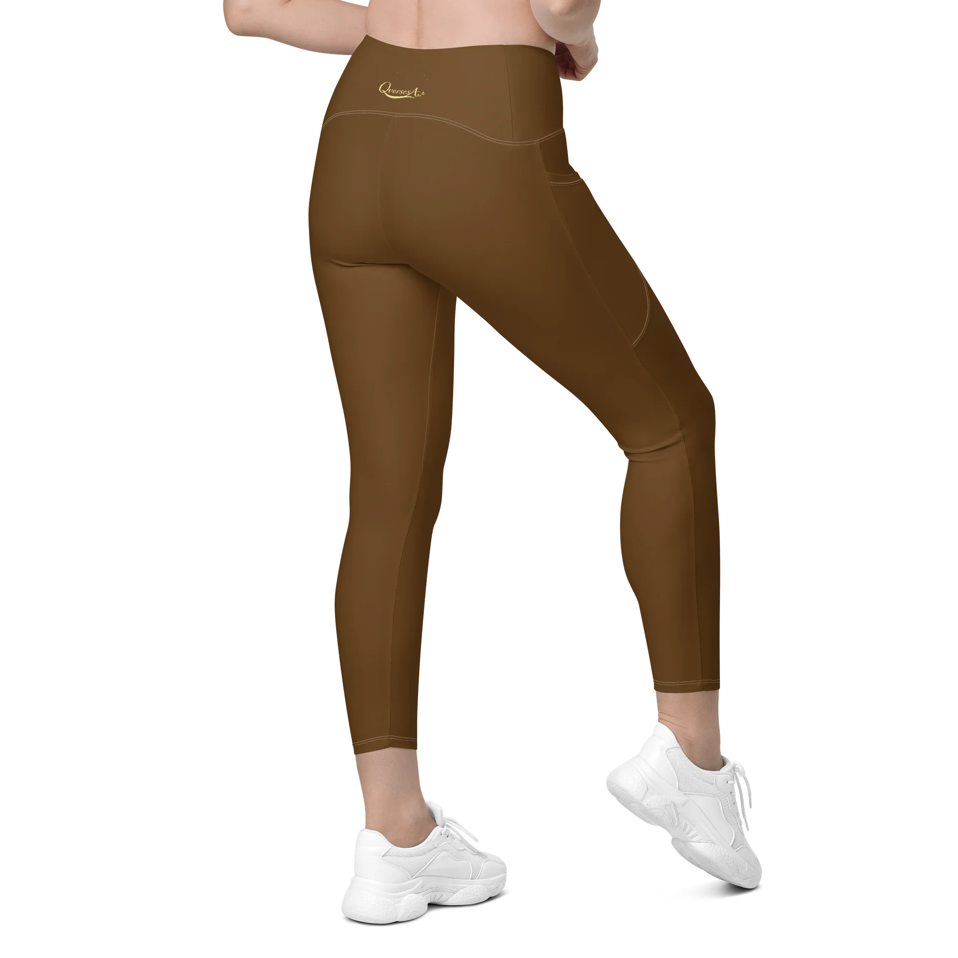 Brown Leggings with Pockets product image (1)