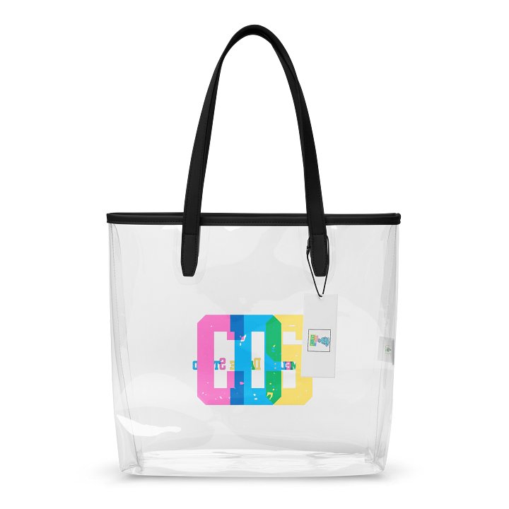 CDS "Colorful" Clear Tote product image (1)