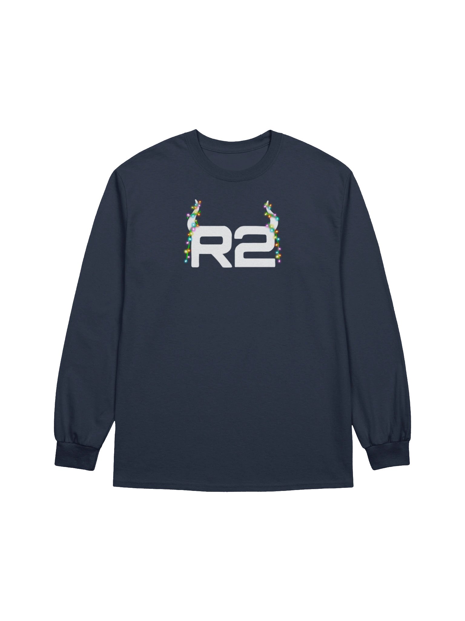 Holiday R2 Lights Long Sleeve Shirt product image (5)