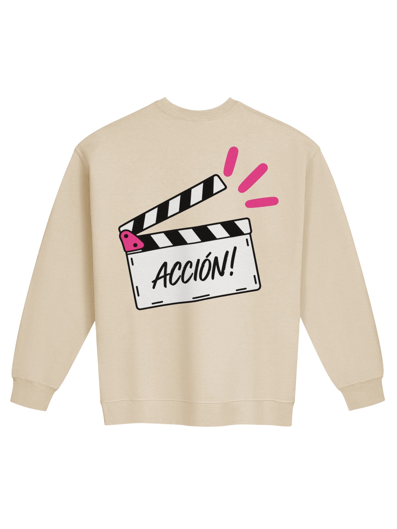 Sudadera sin capucha «ACCIÓN!» product image (6)