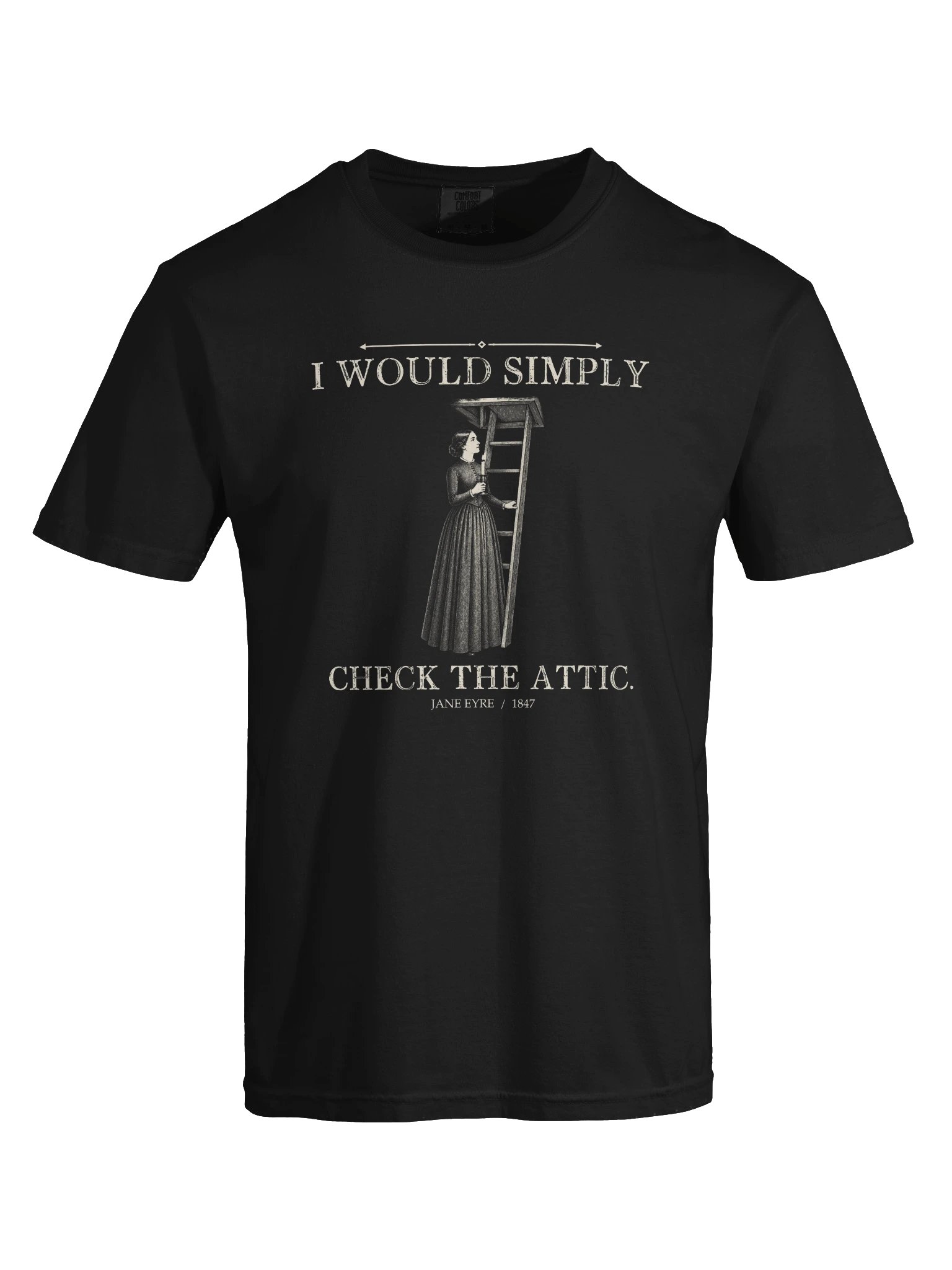 Check The Attic -- Jane Eyre Tee (Dark) product image (25)