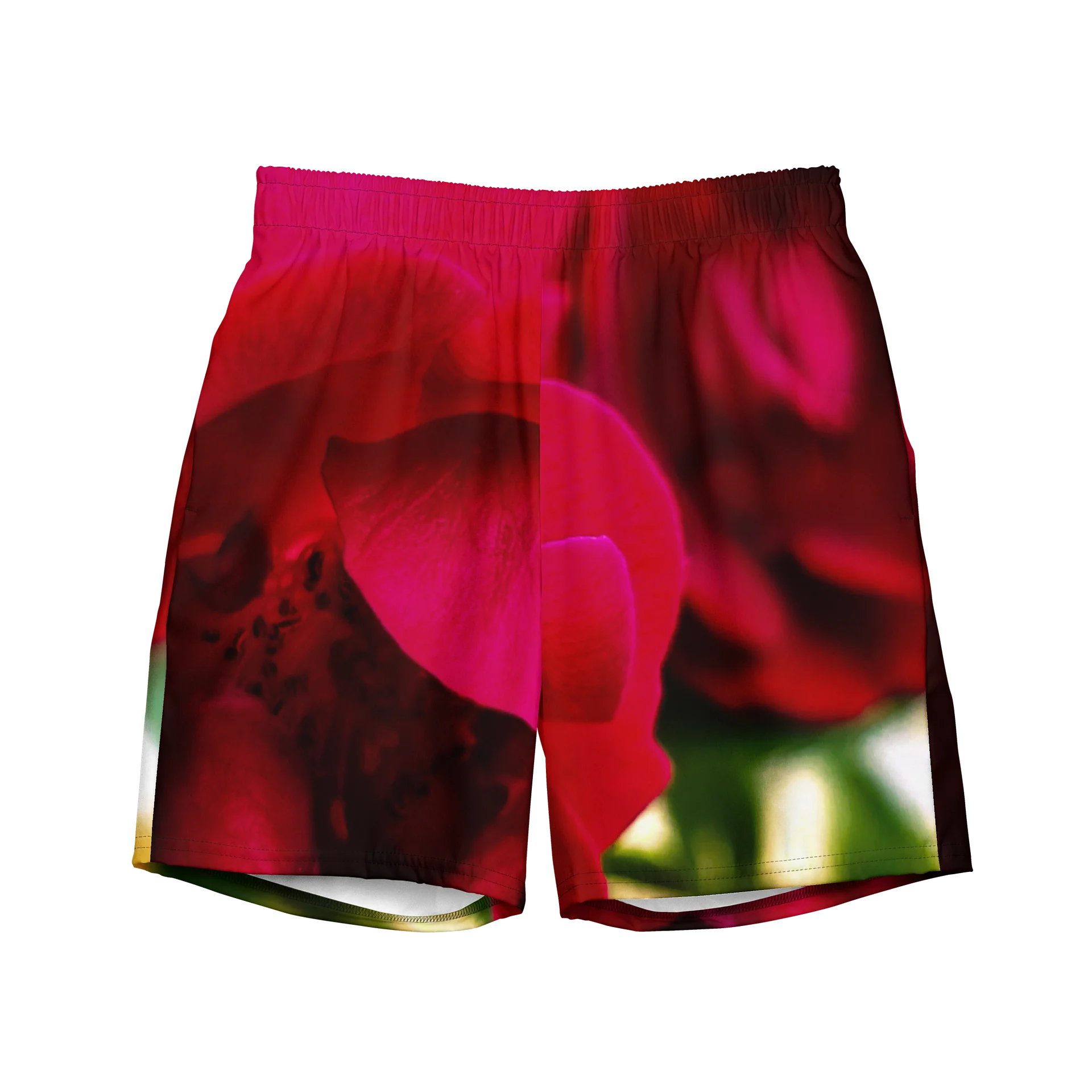 Red Roses Swim Trunks product image (1)