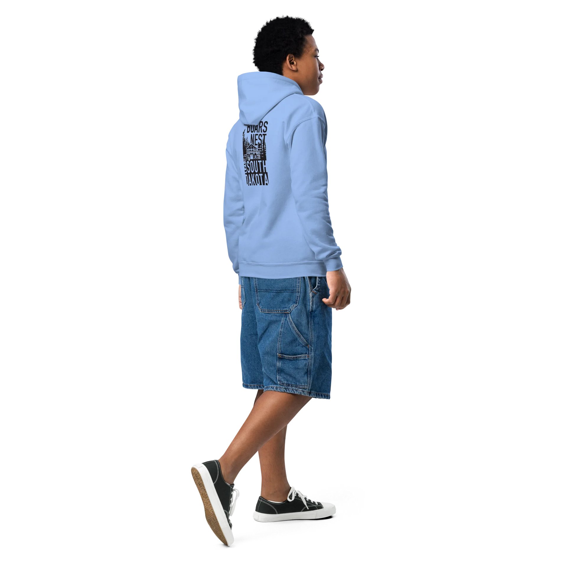 South Dakota Boar's Nest Youth Hoodie product image (27)