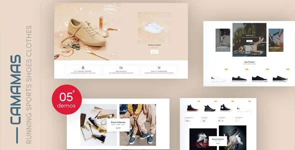 Camamas - Shopify theme for athletic and running shoes product image (1)