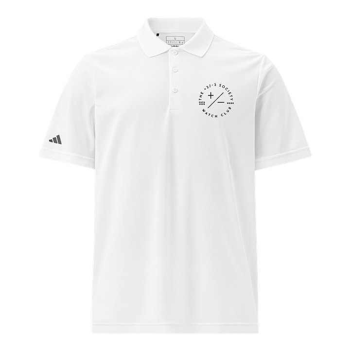 The ±2 Society Performance Polo — by adidas product image (1)