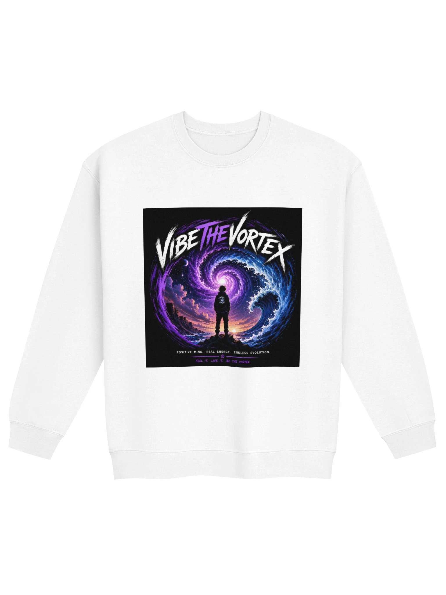 Vibe The Vortex Gildan Classic Crewneck Sweatshirt product image (1)