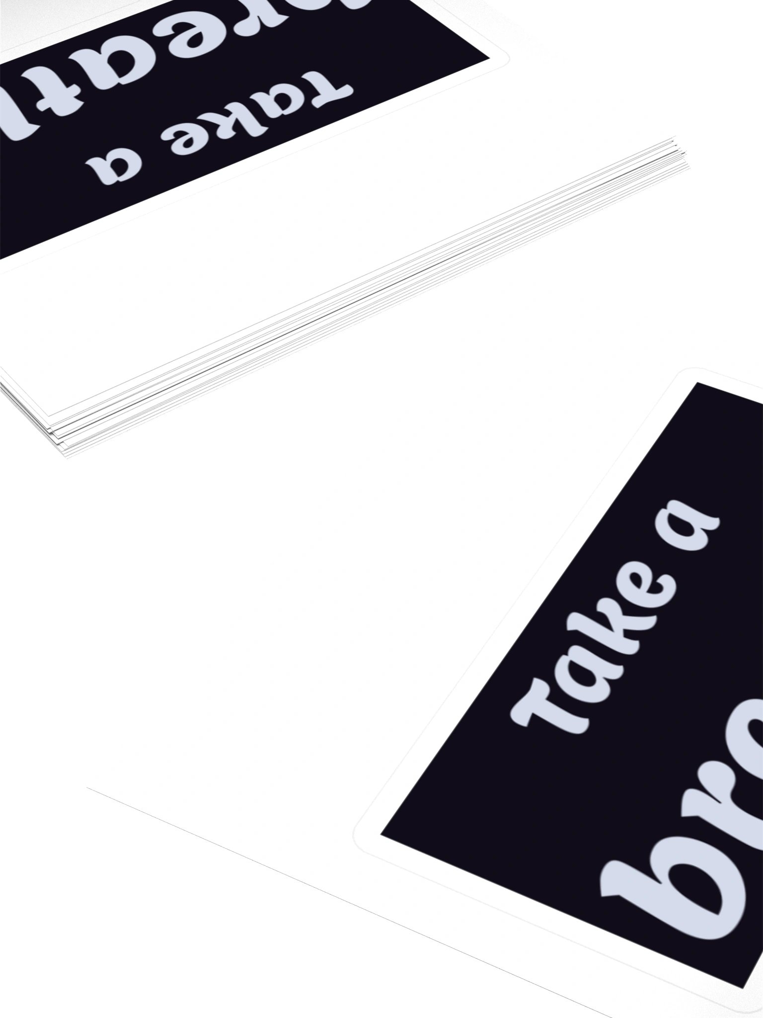 Take a Breath — Block Sticker product image (4)