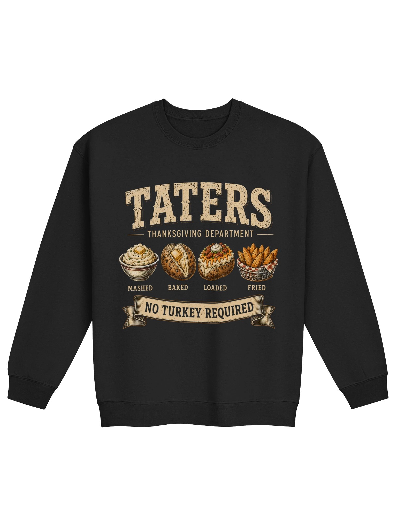 Vintage Taters Thanksgiving Department Crewneck product image (2)