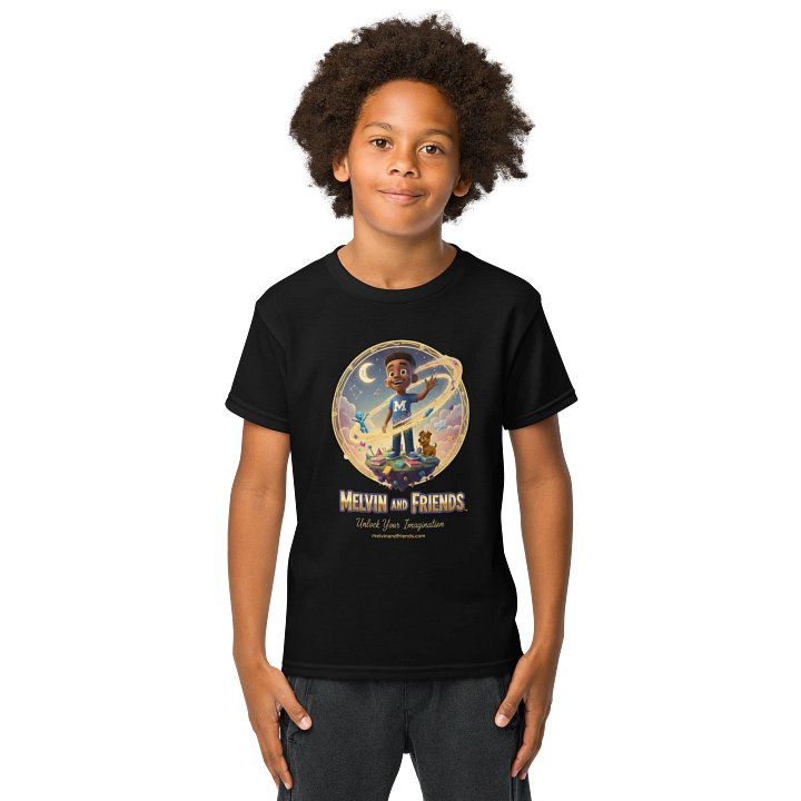 Melvin & Friends – “Unlock Your Imagination” Kids Premium T-Shirt product image (1)
