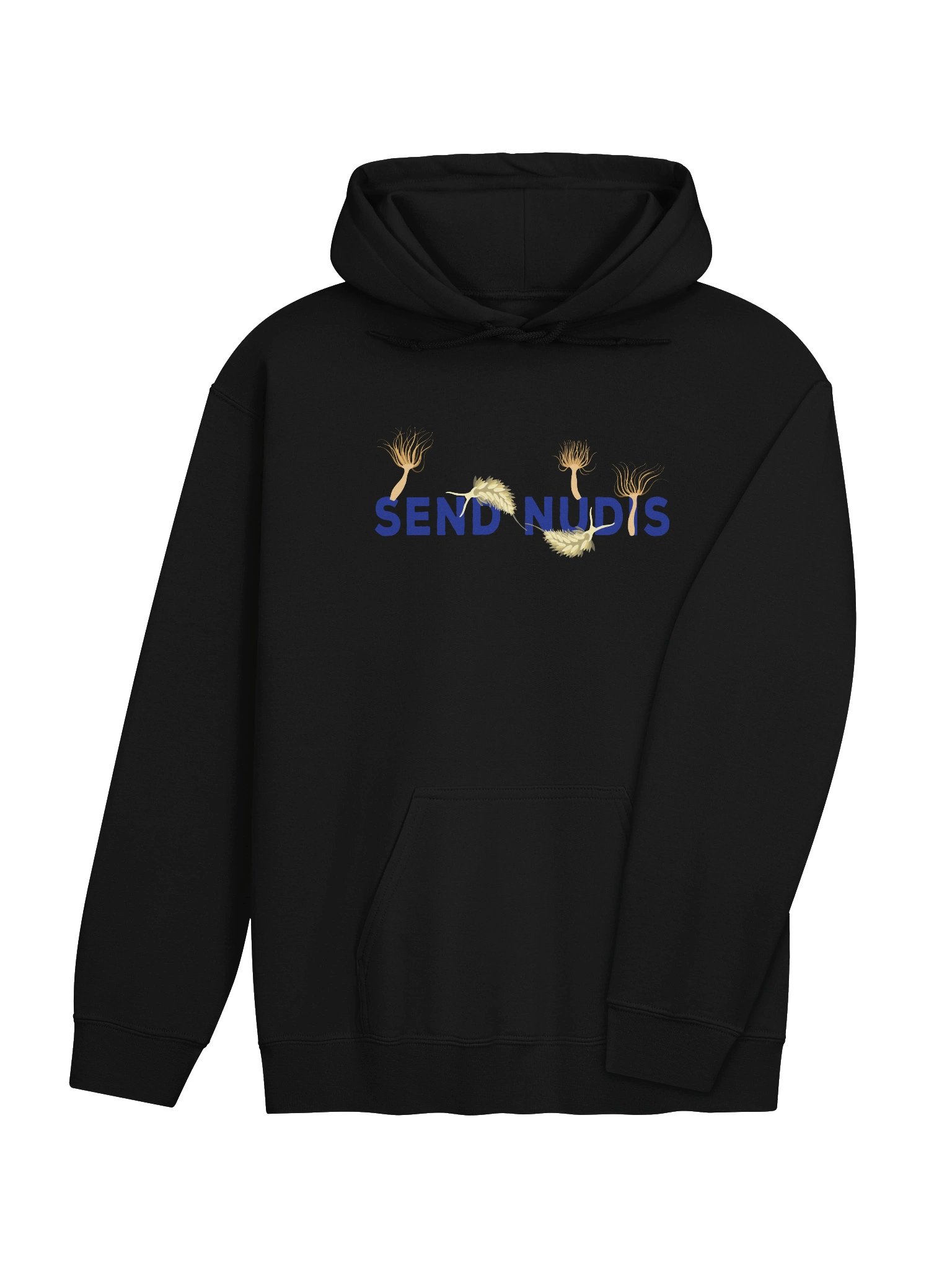 Send Nudis Berghia Nudibranch Hoodie for Reef Aquarium Lovers product image (11)