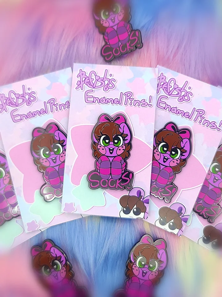 Pony Socks | Enamel Pin | RETIRING product image (1)