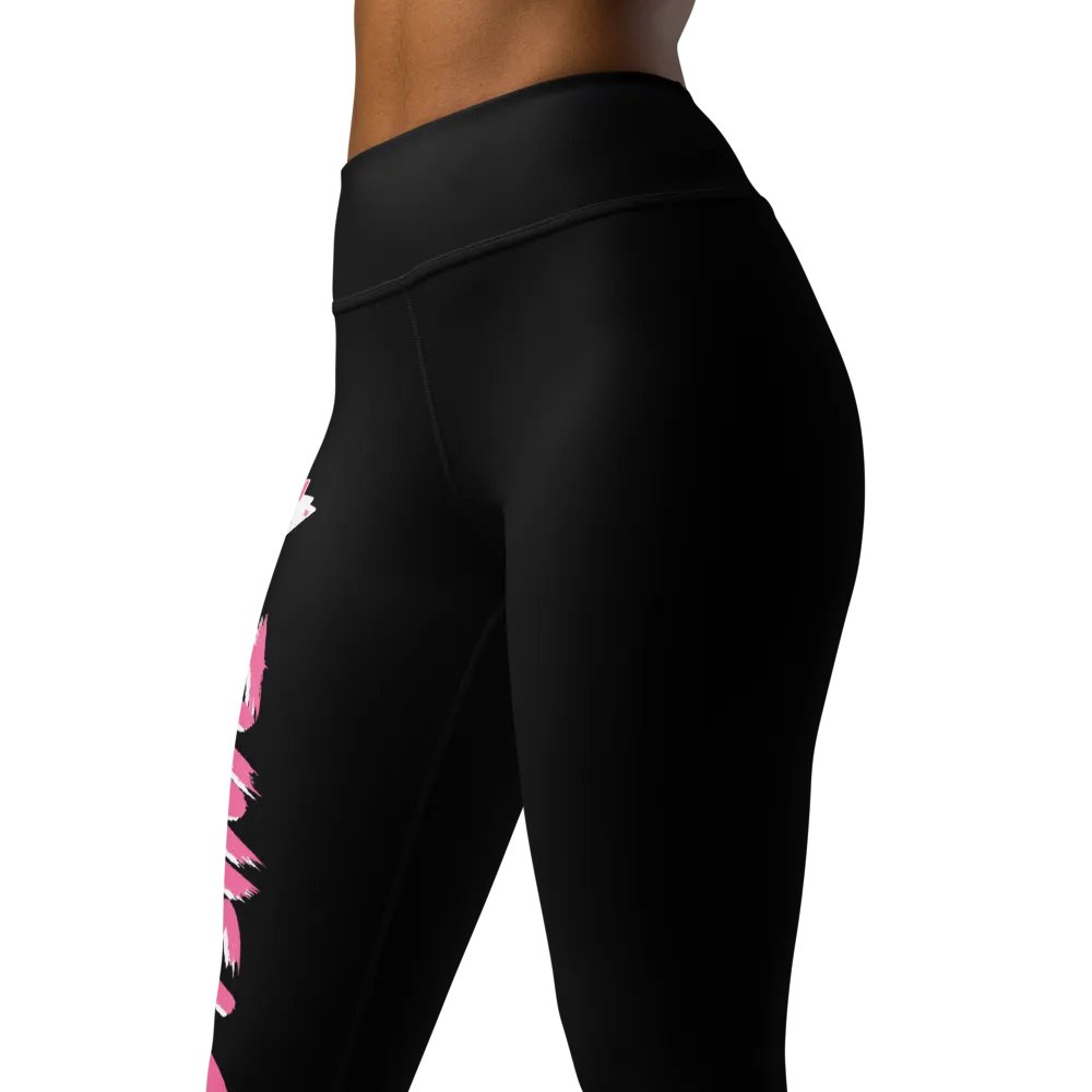 Leggings Loud Pink Black product image (5)