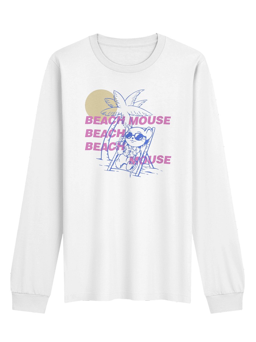 Long Sleeve Beach Mouse Shirt product image (53)