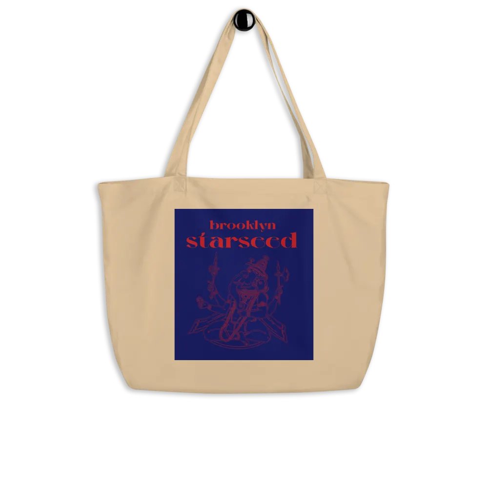 Brooklyn Starseed red ganesh tote bag product image (4)