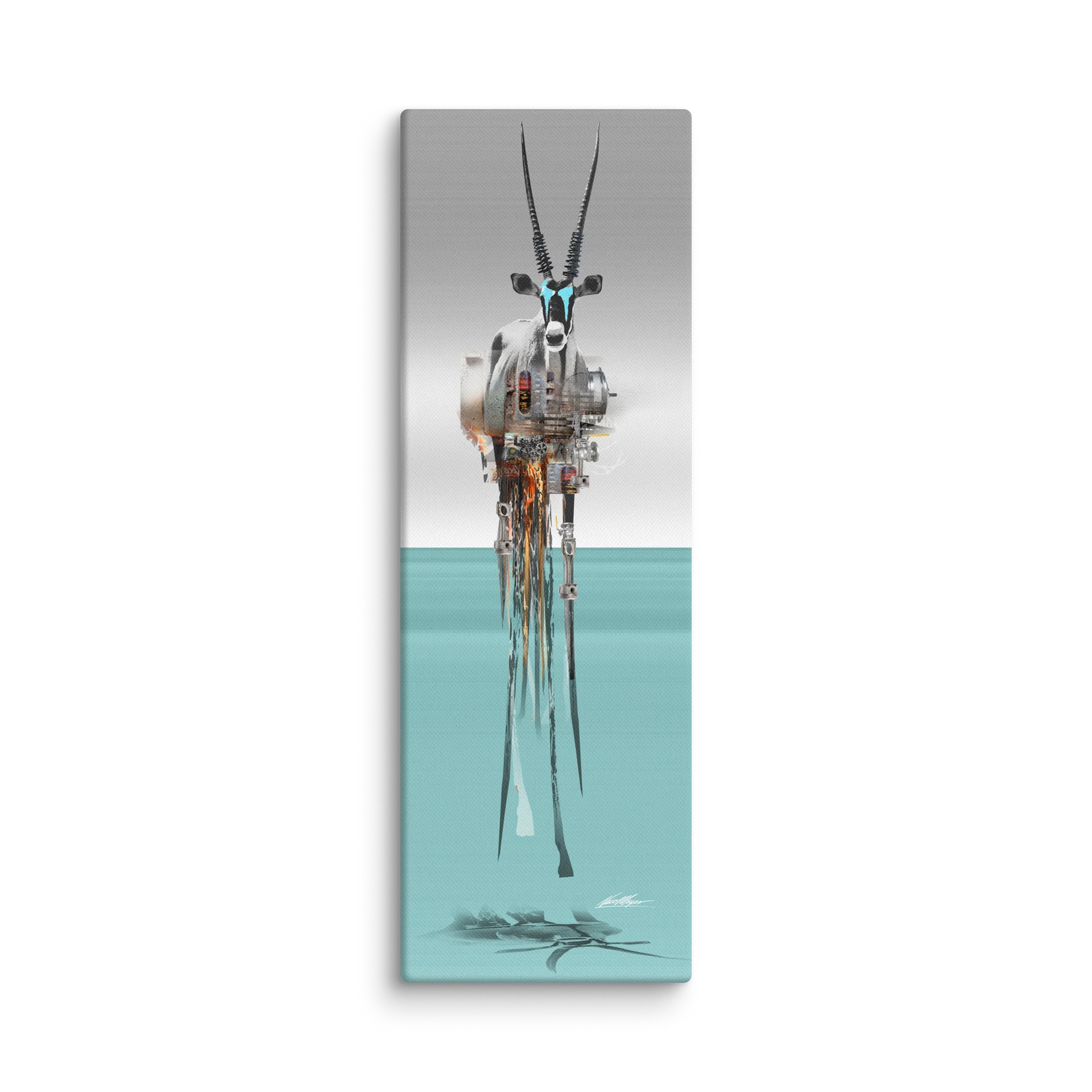 The Nomad: Oryx Fine Art Canvas Print | 305mm x 914mm (12" x 36") product image (1)