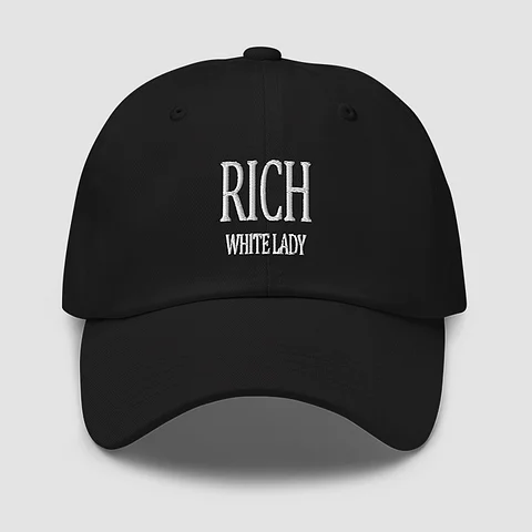 Rich White Lady Cap product image (1)