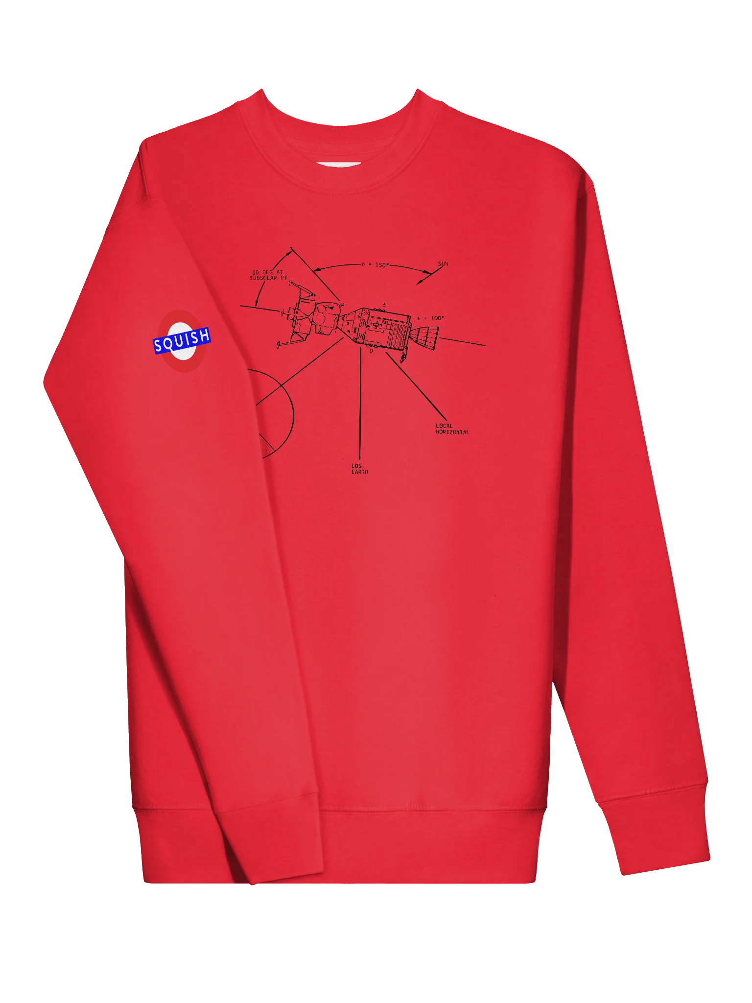 Apollo Lunar Crewneck - Phase II Black product image (2)