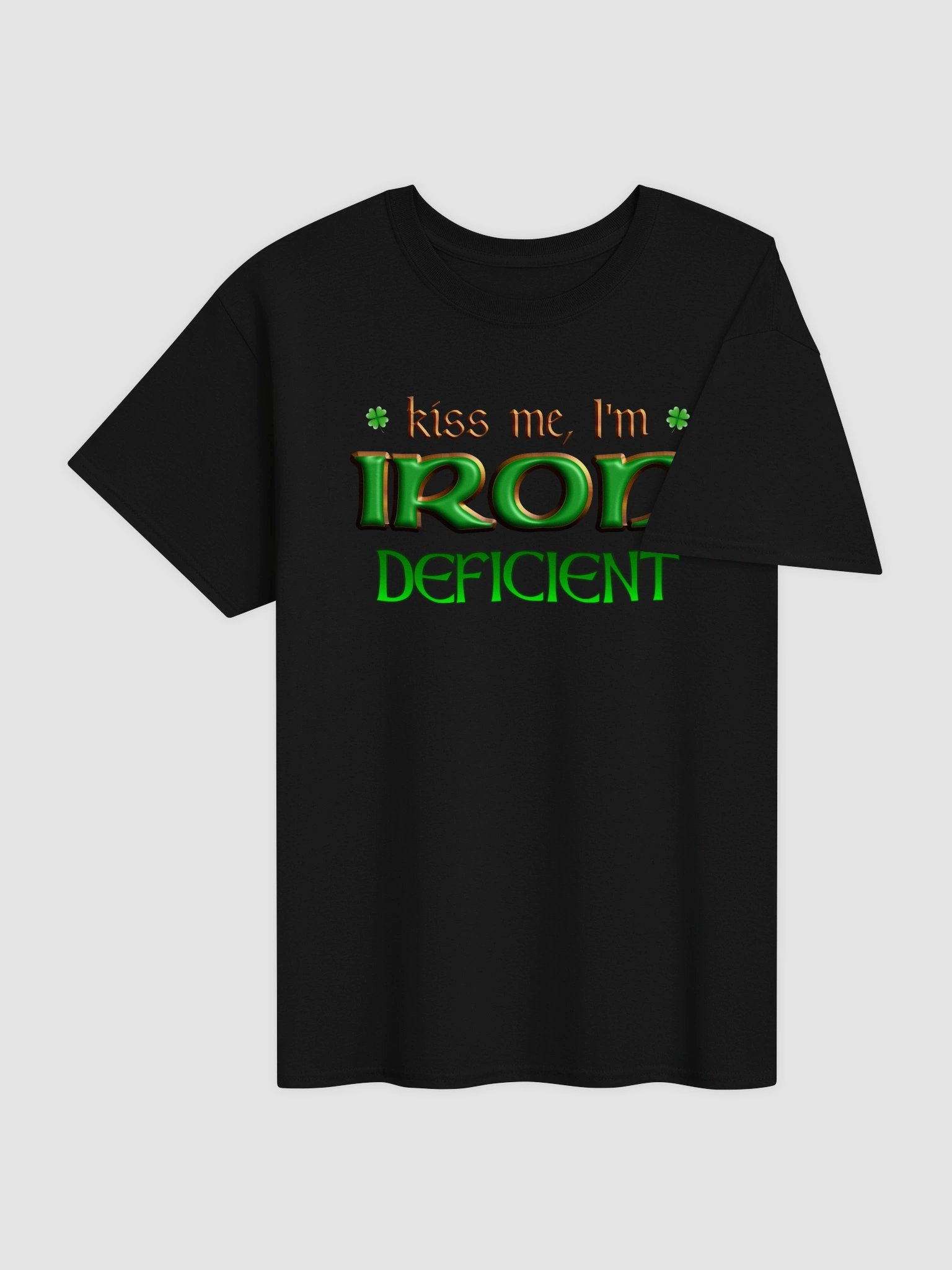 Kiss Me, I'm Iron Deficient T-shirt product image (4)