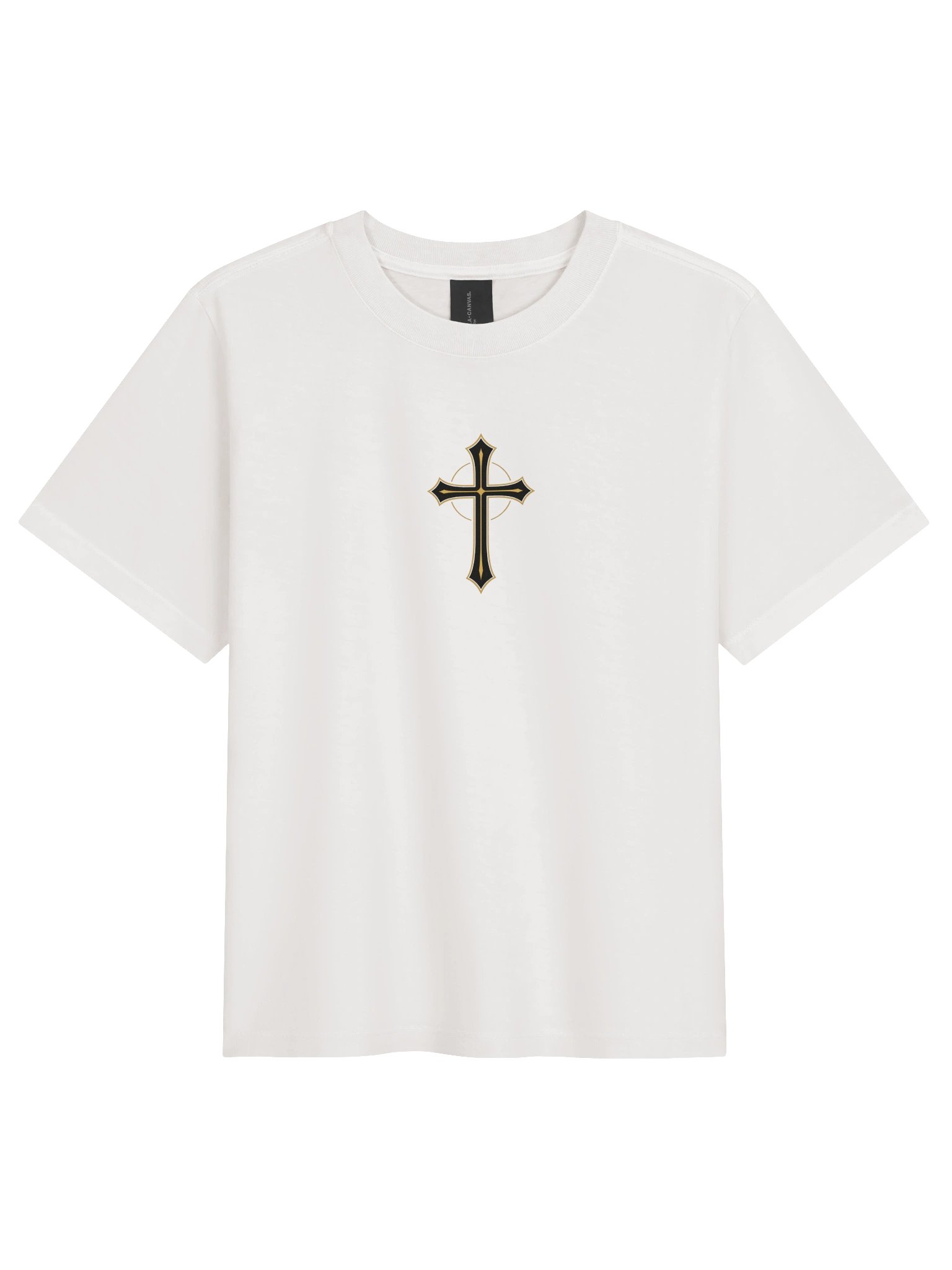 Gold Emblem Cross Tee product image (1)