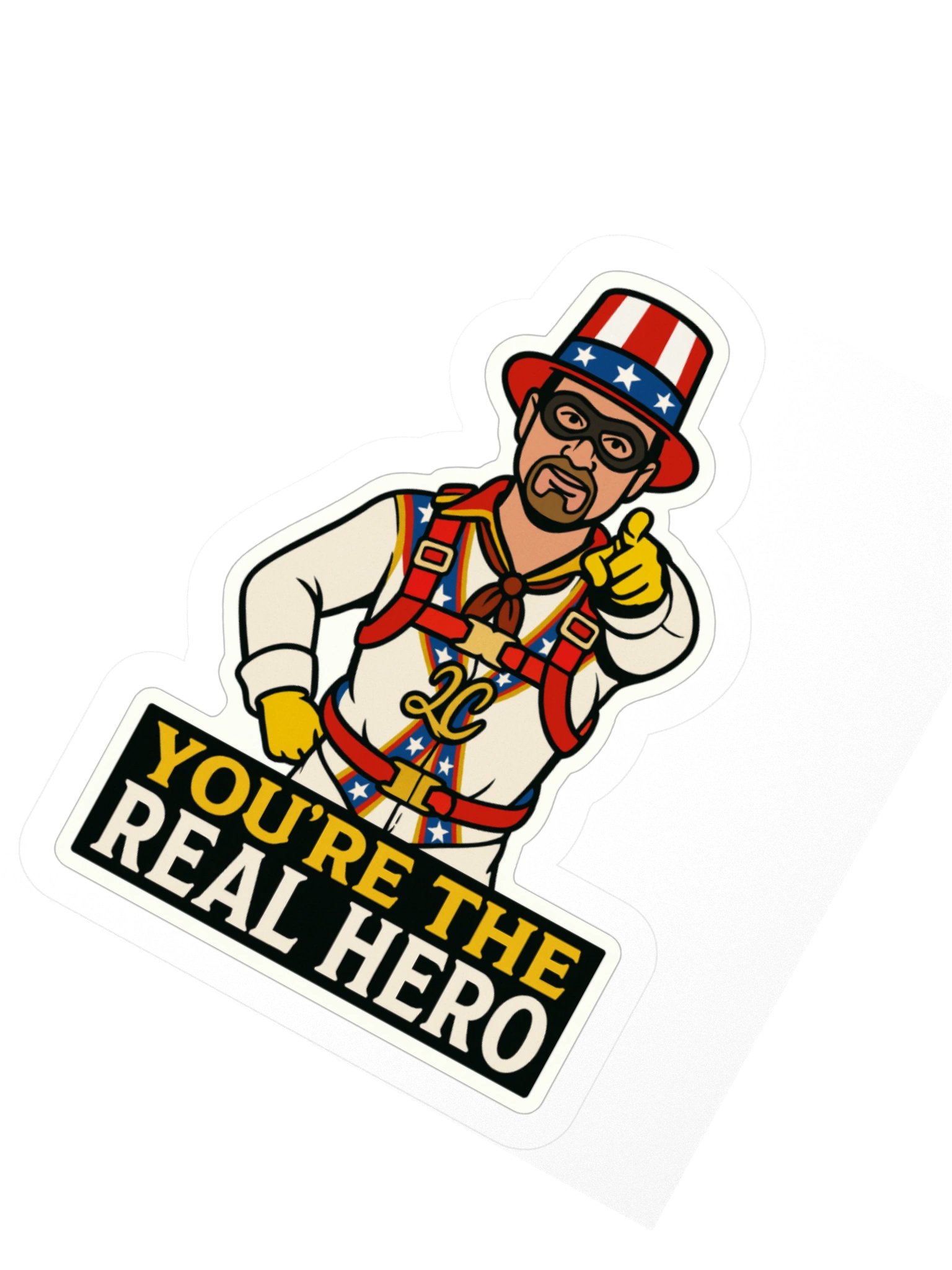 Real Hero Sticker product image (4)