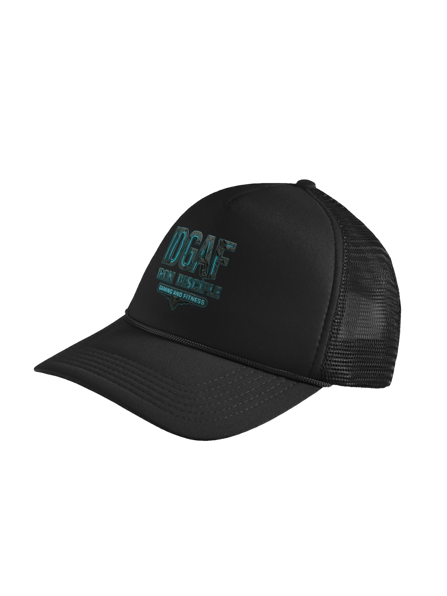 IDGAF Trucker Hat Black product image (4)
