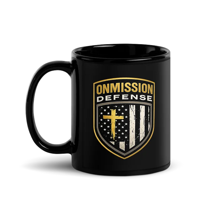 OnMission Defense Mug (Black) product image (1)