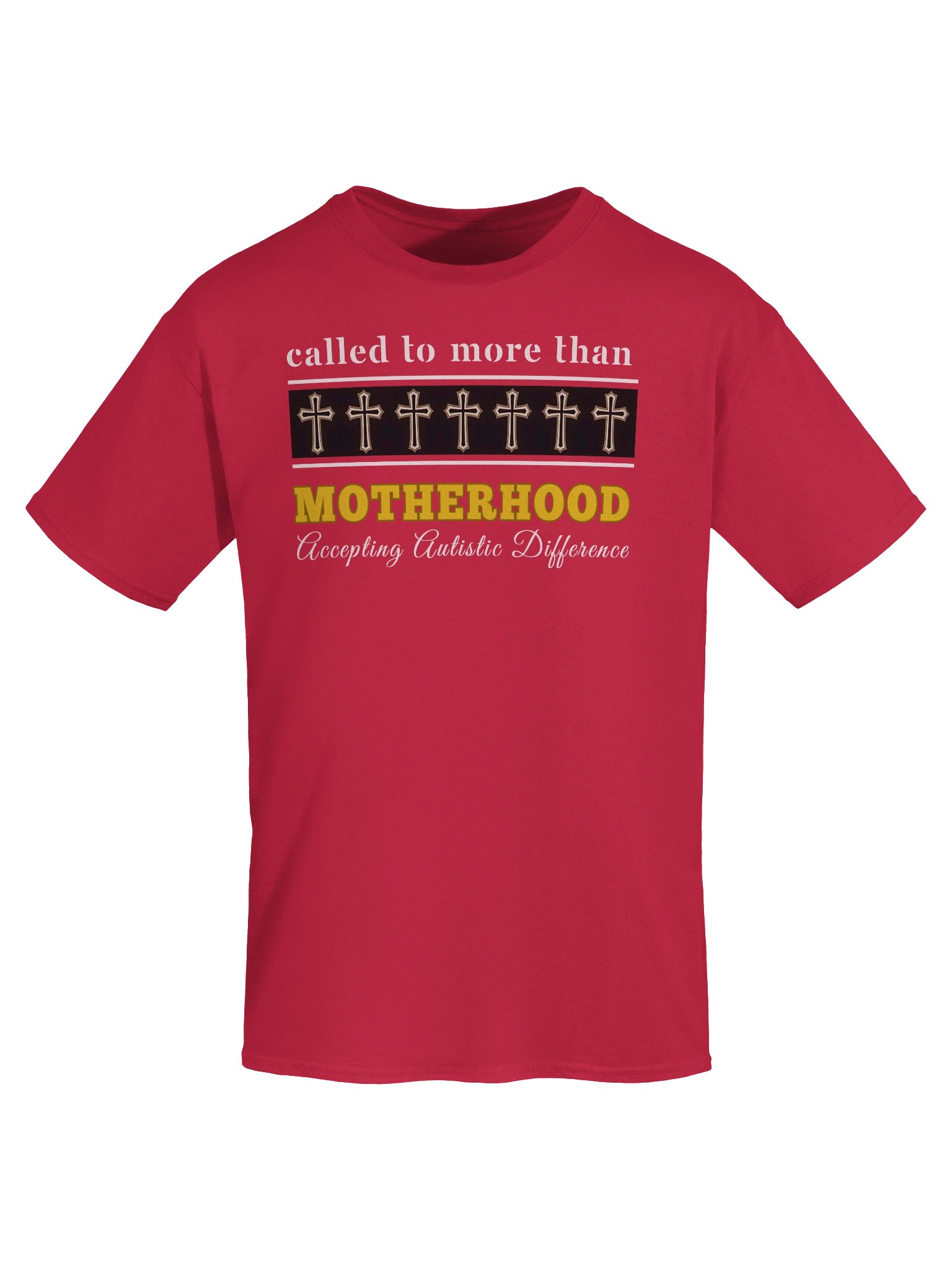 Called To More Than Motherhood Bella Canvas T-shirt | Christian Faith | Autism Awareness | Gift to Mom product image (46)