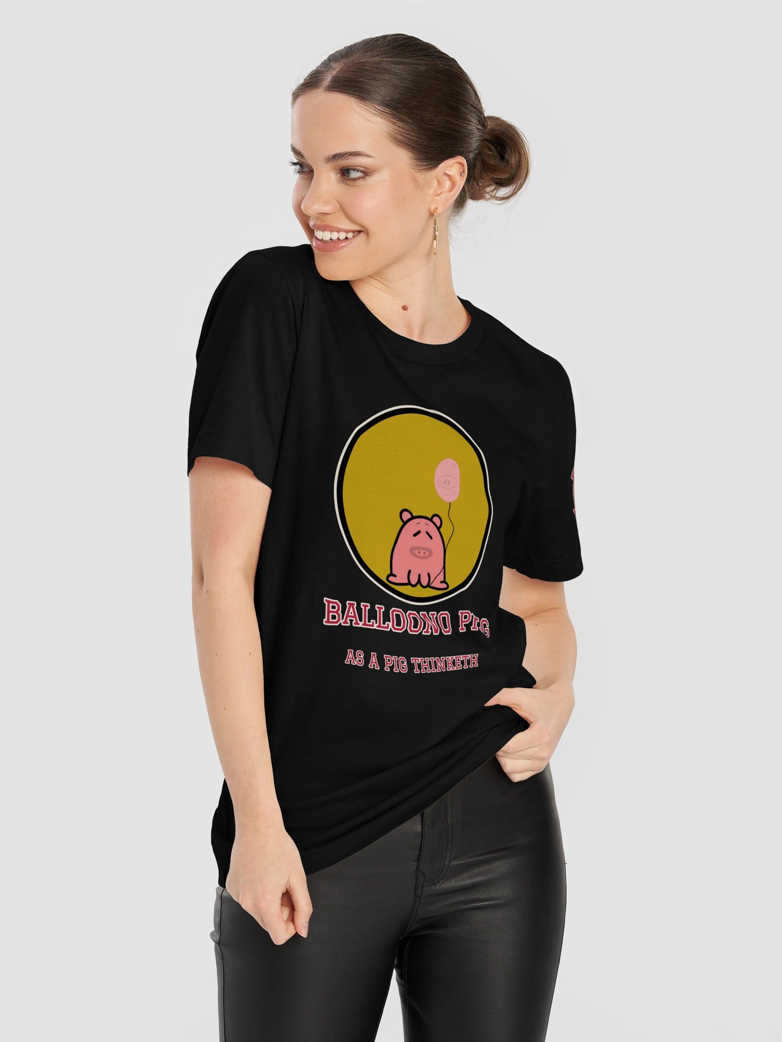Balloono Pig Tee | As a Pig Thinketh product image (11)
