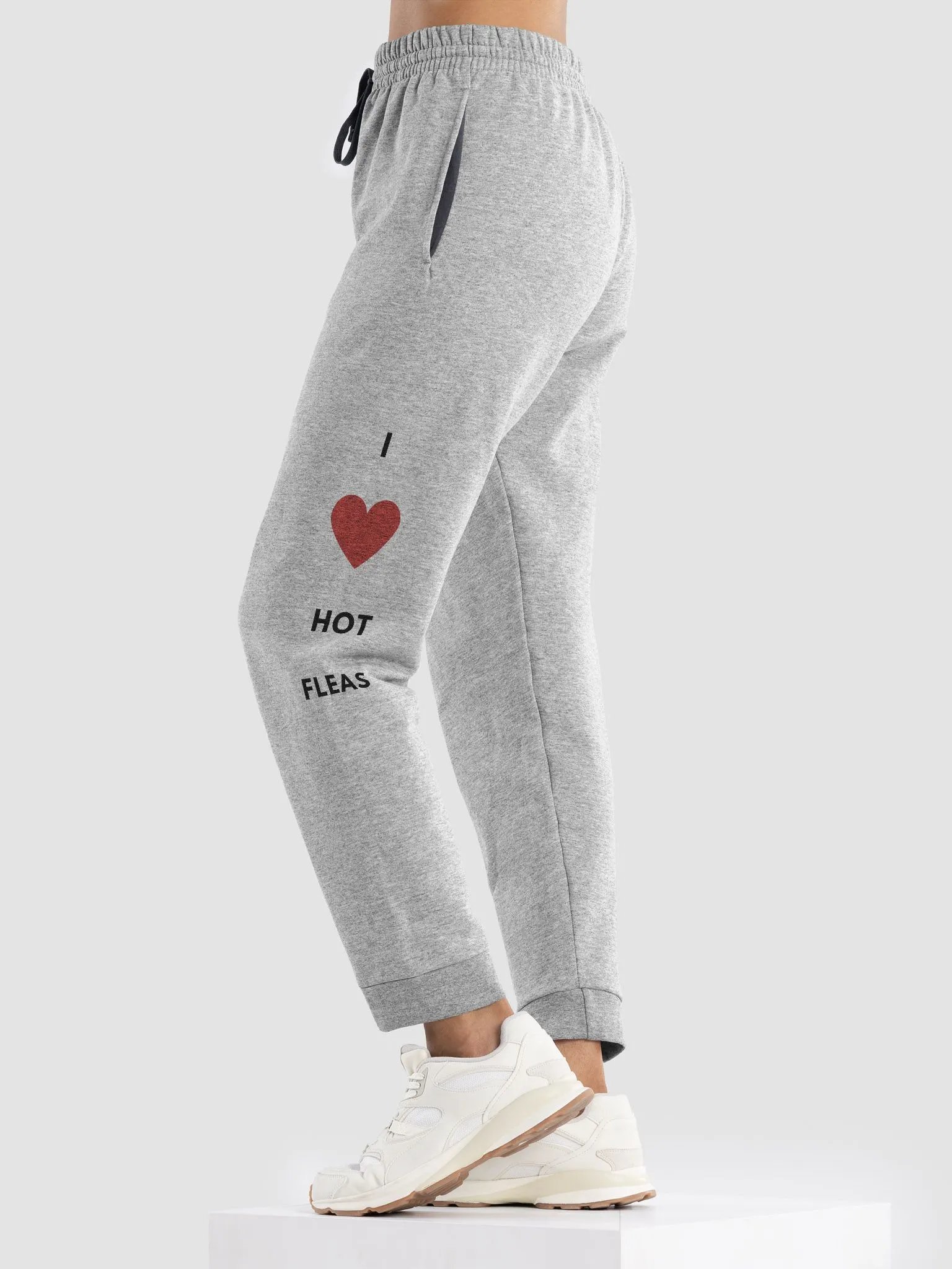 I <3 Hot Fleas | Gray Sweatpants product image (4)