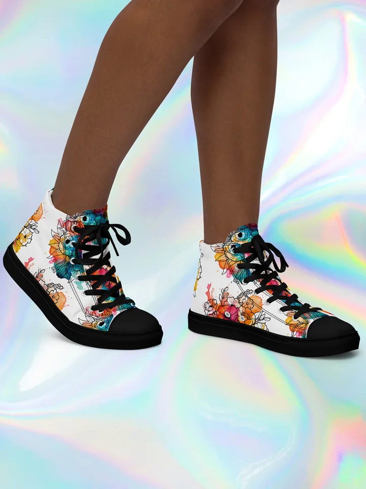 Ink Splash Bouquet High Tops product image (2)