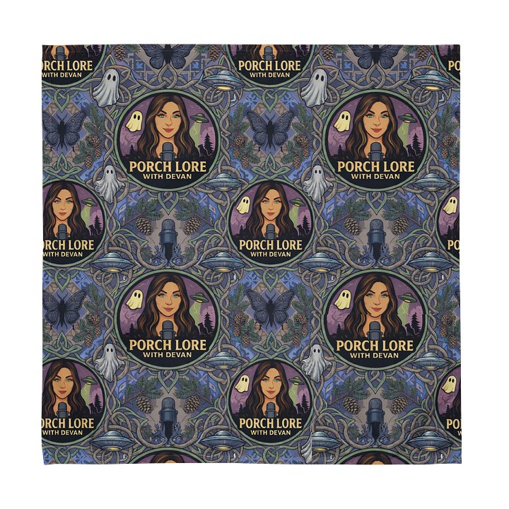 PORCH LORE DEVAN PERIWINKLE MOTH TABLE NAPKINS product image (1)