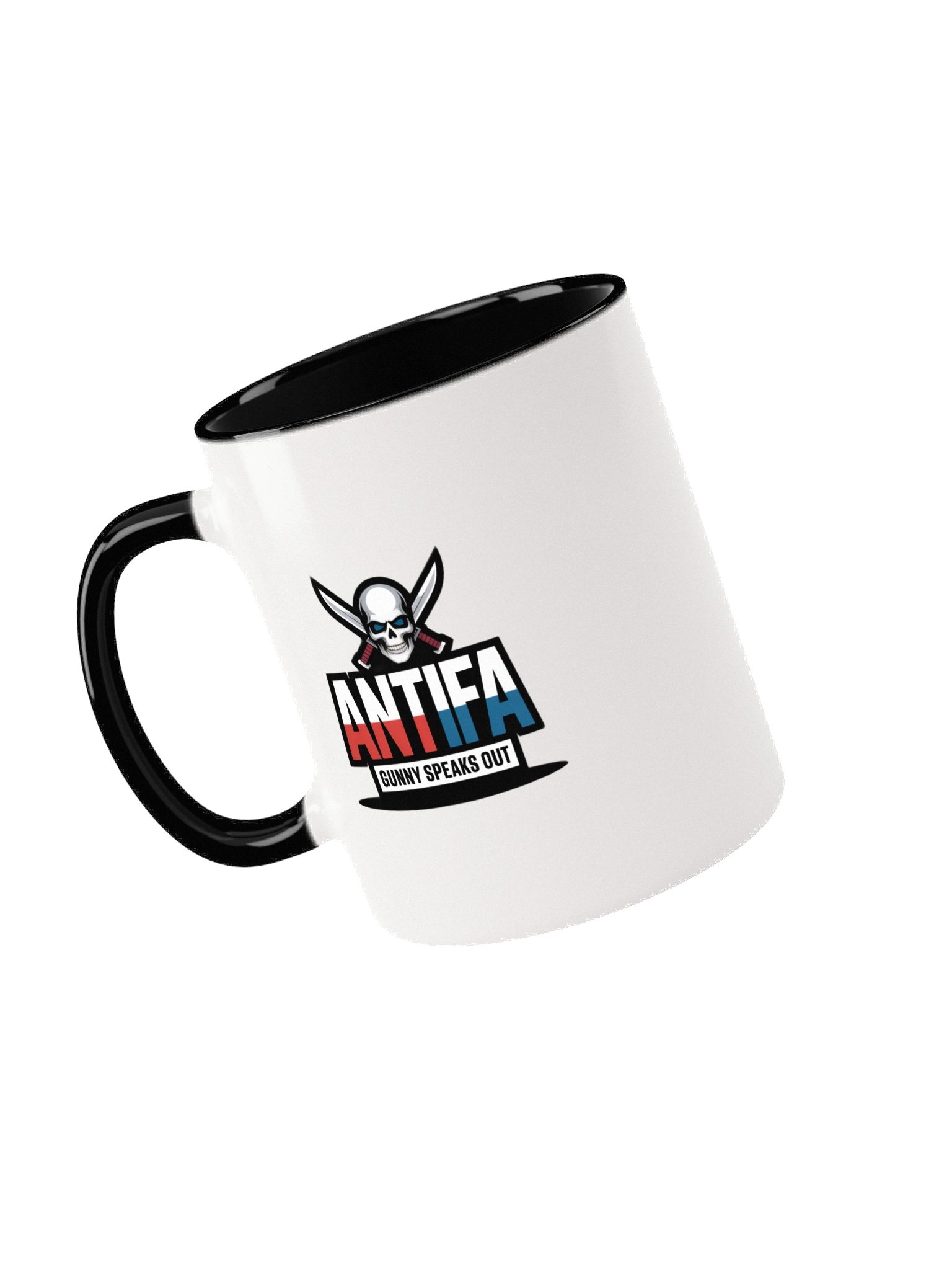 ANTIFA Skull Ceramic Mug product image (15)