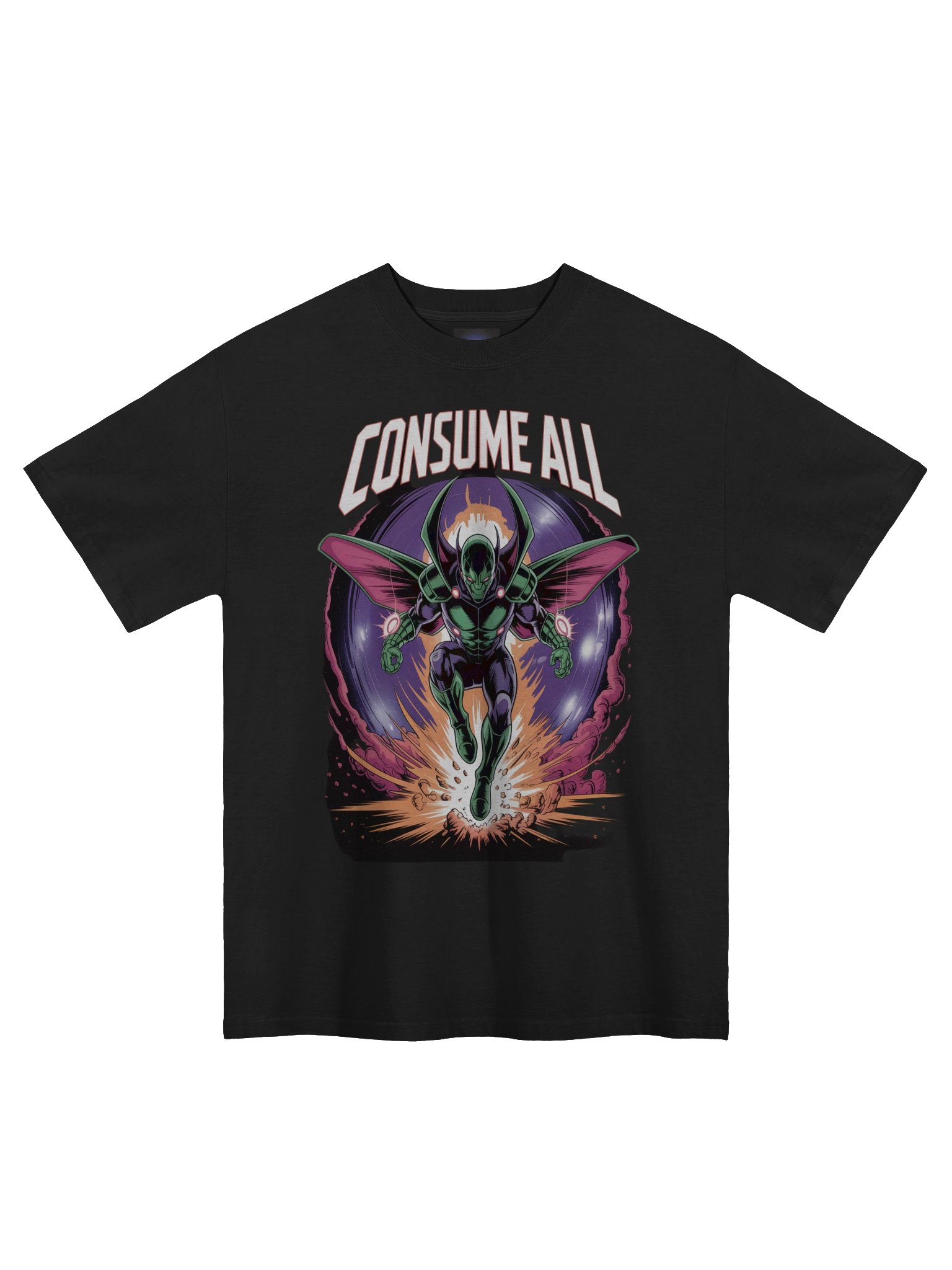 Consume All: Annihilus Inspired Oversized Faded T-Shirt product image (3)